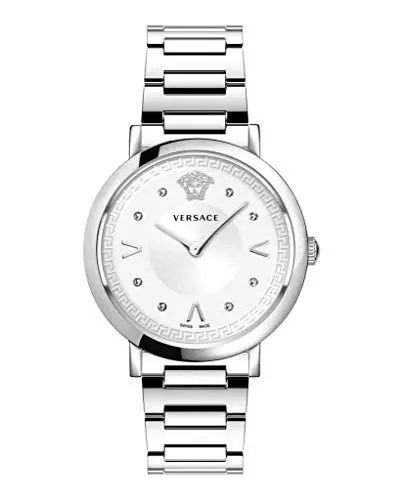 Produktbild: Versace Damen Analog Quarz Uhr mit Edelstahl Armband VEVD004 19