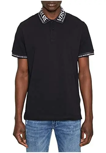 Produktbild: Versace Jeans Couture Herren Poloshirt Black M
