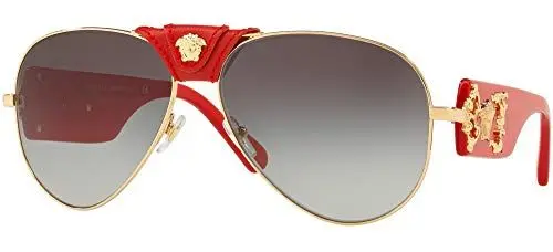 Produktbild: Versace Sonnenbrille VE2150Q-100211-62 Sonnenbrille 62, Gold