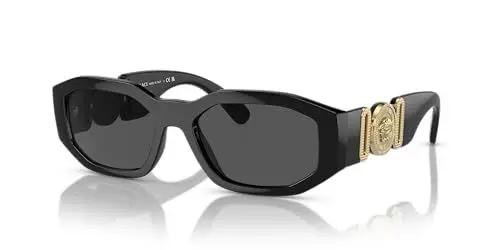 Produktbild: Versace Unisex 0ve4361 Sonnenbrille, Schwarz (Black), 53