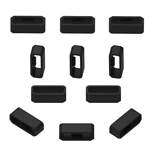 Produktbild: Verschlussring Kompatibel mit Garmin Vivosmart Hr/Hr +, Silikon, Pack of 10