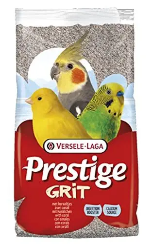 Produktbild: Prestige Grit mit Korällchen | 2,5 kg | Ergänzungsfuttermittel für Vögel | Zur Unterstützung der Verdauung & der Calciumversorgung | Austernschalen & zerkleinerte Meeresmuscheln