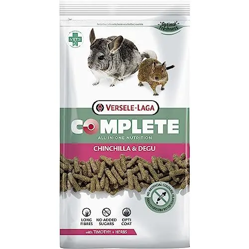 Produktbild: VERSELE-LAGA - Complete Chinchilla & Degu - Extrudiertes Alleinfutter für Chinchillas und Degus - 1,75kg