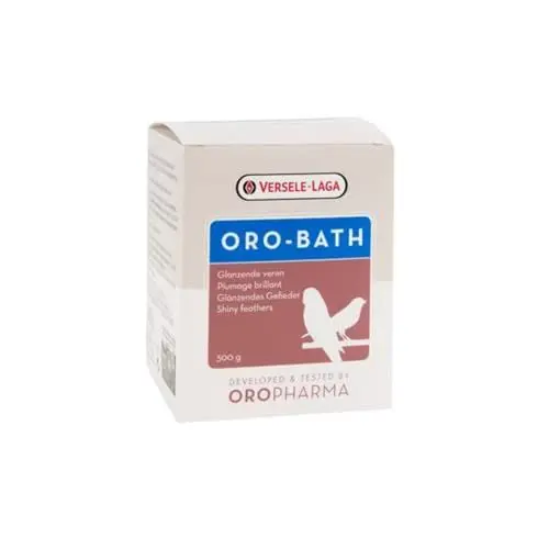Produktbild: Versele-Laga ORO-Bath | 300 g | Spezialbadesalz für Vögel | Basesalz zur Unterstützung der Federpflege | Unterstützung der wasserabweisenden Funktion und glänzendes Federn