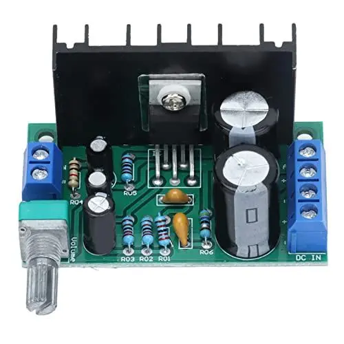 Produktbild: Verstärkermodul TDA2050, Leistungsverstärkermodul Mono-Sound-Lautsprecher AMP-Board 1-Kanal-Power-Mini-Verstärkerboard 12-24V 5W-120W TDA2050