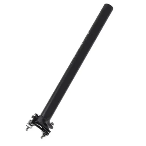 Produktbild: Verstellbare Fahrradsattelstütze, Ultraleichte Fahrradsattelstütze mit Feiner Verarbeitung, Outdoor für Mountainbikes, Rennräder, Fahrräder (27,2*350MM)
