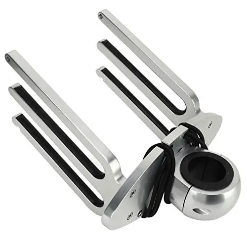 Produktbild: Verstellbare Wakeboard-Halterung, Polierte Aluminiumlegierung, Wakeboarding-Tower-Rack für 1,89 Zoll, 2,36 Zoll, 2,48 Zoll Klemmrohrbrettschutz