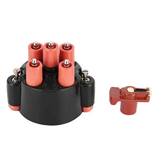 Produktbild: Qiilu Verteilerkappe, Verteilerkappe + Rotor 0001584902 Ersatz Passend für 190 W201/Coupe/G-Klasse