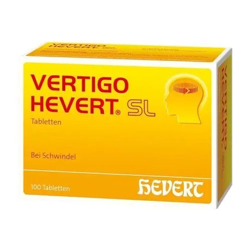 Produktbild: Vertigo Hevert SL bei Schwindelzuständen, 100 St. Tabletten