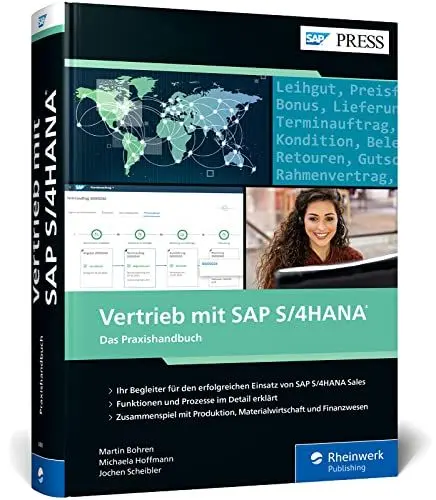Produktbild: Vertrieb mit SAP S/4HANA: Ihr praktischer Ratgeber zu SAP S/4HANA Sales, Nachfolger von SAP SD – Ausgabe 2022 (SAP PRESS)