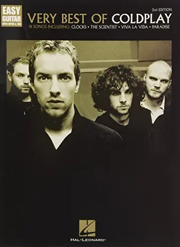 Produktbild: Very Best Of Coldplay, 2nd Edition (Easy Guitar): Songbook für Gitarre (Easy Guitar With Notes & Tab)