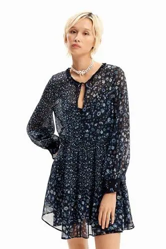 Produktbild: Desigual Damen Vest_Duque Dress, Blau, M EU