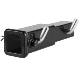 Produktbild: VEVOR Anhängerkupplungsverlängerung passend für 5,08 cm Empfängerkupplungsadapter, 17,78 cm Verlängerungslänge 1,81 Tonnen Anhängelast Kupplungsstifte Clips Bolzen und Mutter im Lieferumfang enthalten