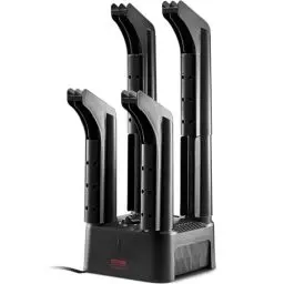 Produktbild: VEVOR abnehmbarer 4 Röhren Schuhtrockner mit Timer, 200 W Stiefelwärmer/-trockner mit Wärmegebläse