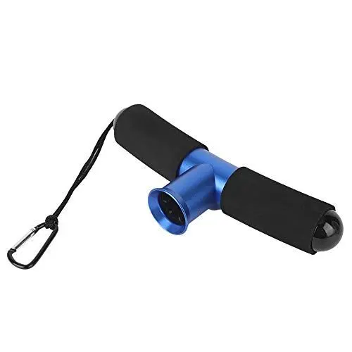 Produktbild: VGEBY Angelruten-Gürtelhalter, Aluminiumlegierung, Angelkampf-Taillengürtel, Rutenstangenhalter mit Hängendem Seil, Angelgürtel, Angelbekleidung