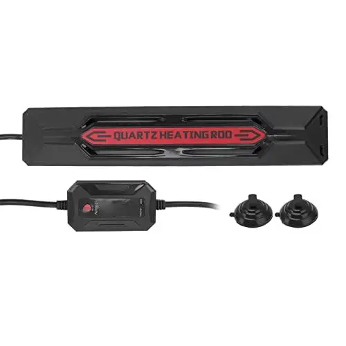 Produktbild: VGEBY Aquarium-Heizstab, Energiesparende Aquarium-Aquarium-Quarzheizung mit Konstanter Temperatur und LED-Steuerung (EU-Stecker 220 V)