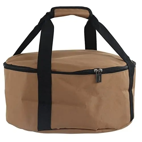 Produktbild: Camping-Geschirr-Tasche, Camping-Geschirr-Organizer, Tragbare Aufbewahrungstasche für Kochgeschirr, Camping-Kocher-Tasche, Langlebig, Weiche Kochutensilien, Camp-Küche (Große