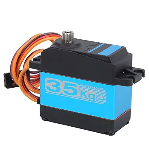 Produktbild: VGEBY Digital Servo, DS3235 35KG Metall High Torsion Digitales Lenkservo Wasserdicht Kompatibel für RC Auto Boot Automodell Spielzeug