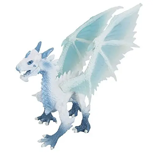 Produktbild: VGEBY Dragon Model Toy, Simulierte Dragon Figure Model Collection Lernspielzeug für Kinder(153 Eisdrache) Schleich Eldrador