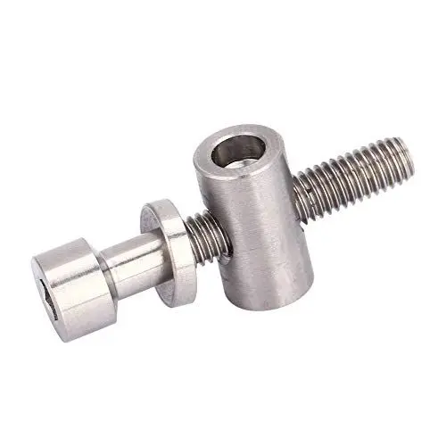 Produktbild: M5x30 35 40mm Titanlegierung Fahrradsattelstütze Feste Schraube Rundkopfschraube (Titan)