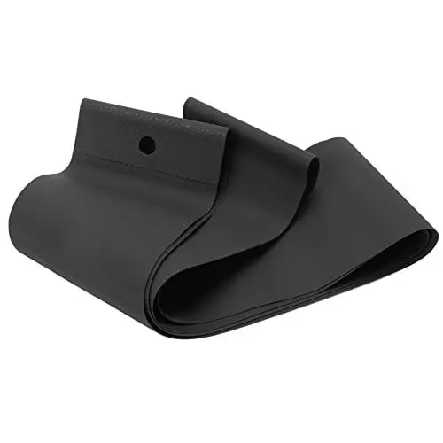 Produktbild: VGEBY Fahrradreifen Felgenband, Fahrradreifen Liner Schlauchband 80mm PVC Pannenschutzband für 20 Zoll Reifen(Schwarz)