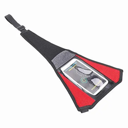Produktbild: VGEBY Fahrradschweißschutz, Fahrradrahmen-Schweißabdeckung Fahrradschweißnetz mit Handytasche Reitgestelle Und Lagerung