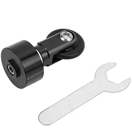 Produktbild: Fahrradsitzrohr-Druckrad, Leichtes CNC-Bearbeitungsrollenrad für Falträder, Passend für 28–32 Mm Rundes Sitzrohr (Black)