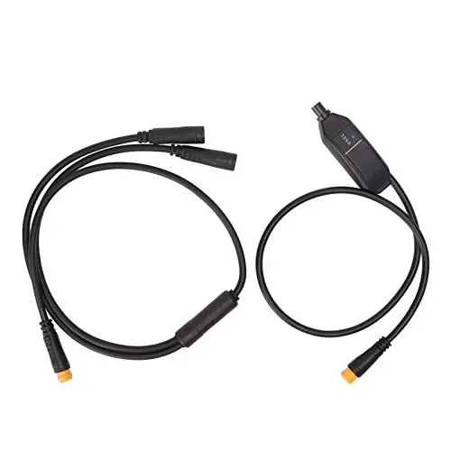 Produktbild: SUNGOOYUE 1T2 Elektrisches Fahrradbremsen-Splitkabel, Gangsensor-Verlängerungskabel, Elektrisches Fahrrad-Modifikationszubehör für Mittelmotor