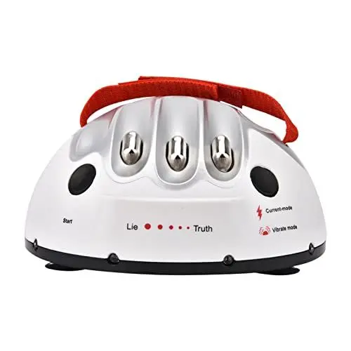 Produktbild: ZJchao Lügendetektor Kinder Elektro Schock Detektor, Spiel Panic Tester Einstellbare Elektroschock Erwachsene Polygraph Lügt Detektor Wahrhaftige Lügner Spiel Polygraph Test, Elektroschoc