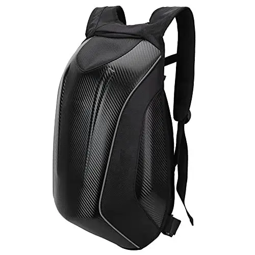 Produktbild: VGEBY RH‑A0801 Motorradrucksack Wasserdichter Hartschalenrucksack mit Hoher Kapazität für Herren(rotes Etikett)