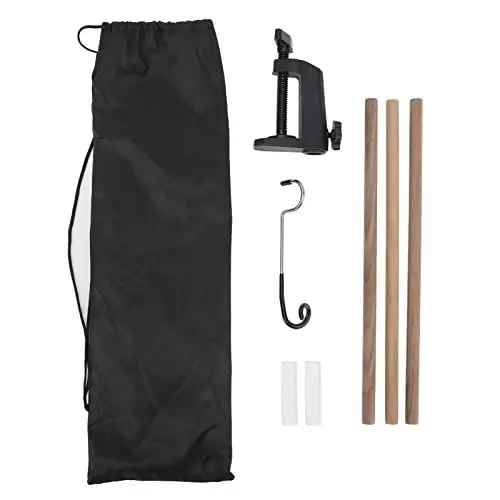 Produktbild: VGEBY Zusammenklappbarer Lampenmast, Zusammenklappbarer Laternenständer, Tragbar, Leicht, für Camping, Picknick, Angeln, Grillen Campingausrüstung
