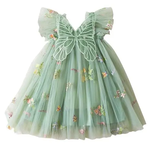 Produktbild: VgguDoe Fee Kostüm Kinder Princess Dress Armellos Kleid Winter Kleider Schöne Kleider Mutter Und Tochter Outfit Sommerkleid Winterkleidung Elegantes Kleid Elegantes Kleid Princess Dress Kleid 122