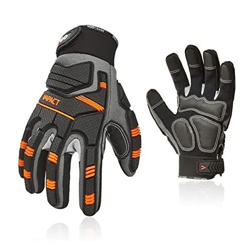 Produktbild: Vgo... 1Paar Sicherheitshandschuhe,Mechanikerhandschuhe,Schlaghandschuhe,Anti-Vibrationshandschuhe,Riggerhandschuhe,Heavy Duty (SL9792IP)