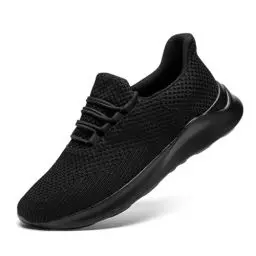 Produktbild: VGPSFN Schuhe Herren Sportschuhe Sneakers Turnschuhe Laufschuhe Freizeitschuhe Tennisschuhe Herren Schuhes rutschfeste Bequeme Leichte Schwarz EU 43