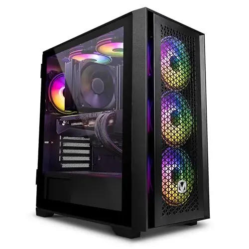 Produktbild: Vibox VIII-31 High End Gaming PC • Intel Core i9 12900KF 5,2 GHz • Nvidia RTX 5070 Ti 16 GB • 32 GB RAM • 1 TB NVMe M.2 SSD • 700W PSU • Windows 11 • WiFi