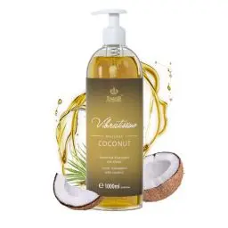 Produktbild: Vibratissimo Coconut 1000 ml Massageöl - Natürliche Entspannung mit Kokosduft - Hautpflege, Wellness, Exotischer Duft