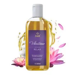 Produktbild: Vibratissimo Relax 250 ml Massageöl - Tief entspannende Duftmischung - Beruhigend, Stressabbau, Entspannung & Gleitöl