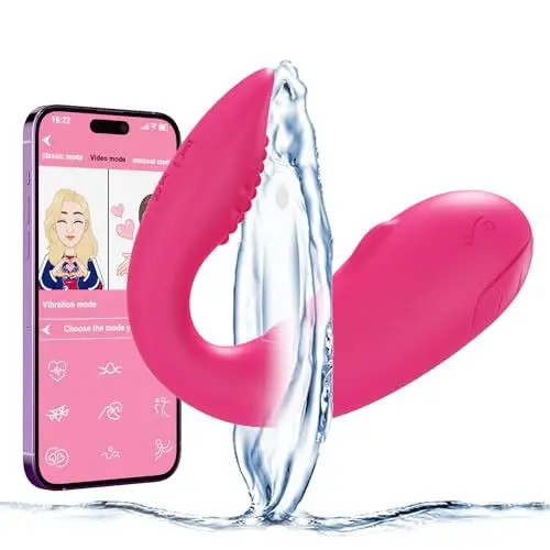 Produktbild: Vibrator für frauen - APP Fernbedienung Vibratoren mit 9 Vibrationmodi, Mini Klitoris Stimulator für Frauen Leise, Stark Erotisches Sex Spielzeug für Paare Extrem Sex