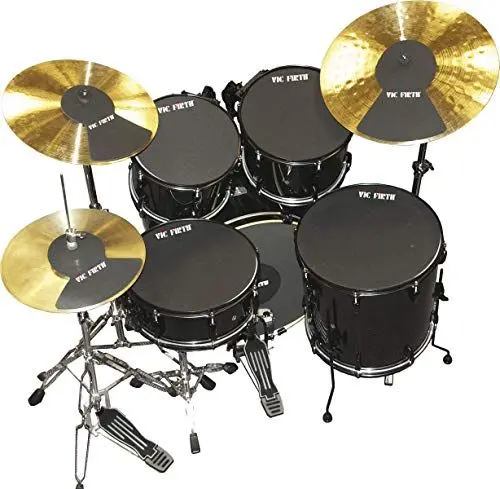 Produktbild: Vic Firth 20 Inch Fusion Drum and Cymbal Mute Pad Set: 10”, 12”, 14”(x2), 20