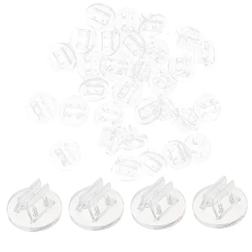 Produktbild: VICASKY Kartenclip-brettspielzubehör 100 Visitenkartenhalter Plastikkartenständer Schreibtisch-Organizer