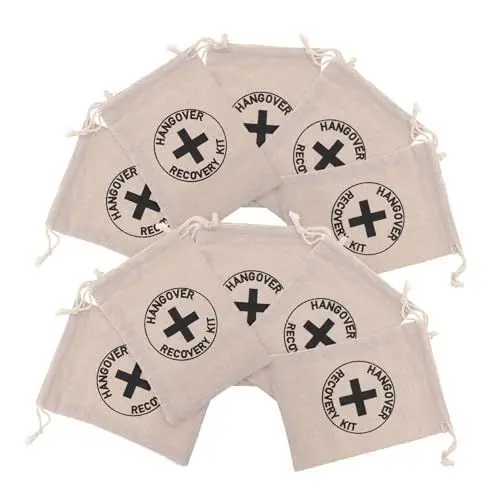 Produktbild: VICASKY Vielseitiges Party-geschenktüten-set 10-teilig Geschenktüten Mit Kleinem Kreuz Für Brautparty-dekorationen Für Junggesellenabschiede