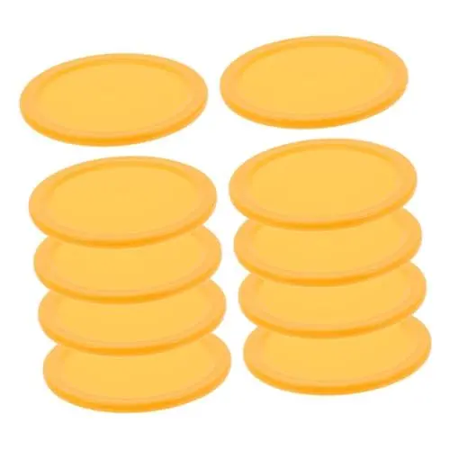 Produktbild: VICASKY 10er-Pack Eishockey-Pucks 64 Mm Kunststoff-tischpucks Runde Ersatzpucks für Heimspiele
