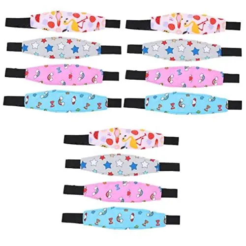 Produktbild: VICASKY 12 Stk Sicherheitsgurt Auto für Kinder Kleinkind Auto Babyauto stirnbänder sicherheitsarmband kinder Kinderwagenwagen Stirnband Kopfstütze für Autositze Kinderwagen Kopfstütze