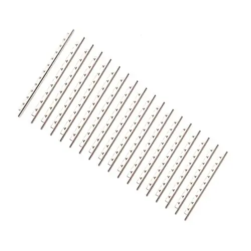 Produktbild: VICASKY Bass-bunddraht-set Aus Kupfernickellegierung 18 Bünde 2 0 Mm Breit Gg01 Silber Hoher Nickelgehalt 25%