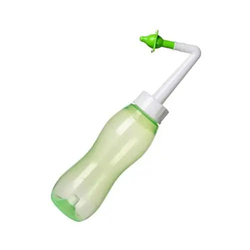 Produktbild: VICASKY 1Stk Nasenreiniger Waschflasche zur nasenspülung Nasenspülflasche nasenspray Nasenreinigungsbürste nasenspülungen Nasenpflege irrigation Nasenspülreiniger Green