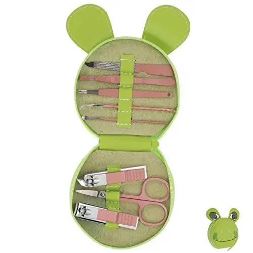 Produktbild: VICASKY Nagelknipser Maniküre Damen Und Herren Mit Cartoon-tragetasche Tragbar Und Praktisch Für Reise