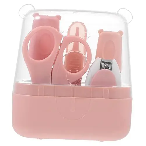Produktbild: VICASKY Nagelpflege Für Babys – Baby-nagelknipser-set 1 Maniküre-pflegeset Mit Schleifen Sicher Für Säuglinge Und Kleinkinder