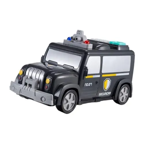 Produktbild: VICASKY 1 Satz Sparschwein für kindergeschenke wandfest geldsparenbox pfandflaschen aufbewahrung Spardosen Cash-Auto Sparbüchse sicherer LKW Abs Weiß