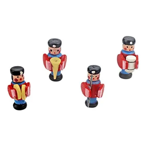 Produktbild: VICASKY 1 Set Trommel Spielzeug Hausdekoration Mini Schlagzeuger Modell Miniatur Verzierung Spielzeug Hausbedarf Spielzeug Zubehör Holz Miniatur Layout Verzierung