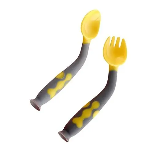 Produktbild: VICASKY Lernen Löffel Baby Fütterung Utensilien Kleinkind Fütterung Set Baby Geschirr Basis